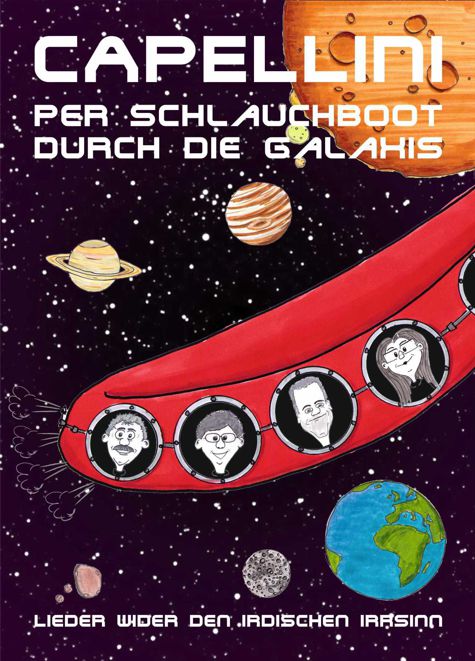 Per Schlauchboot durch die Galaxis